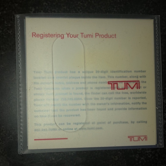 Tumi Elements Ballistic Nylon w/Leather Trim Handbag (Black) - Picture 13 of 13